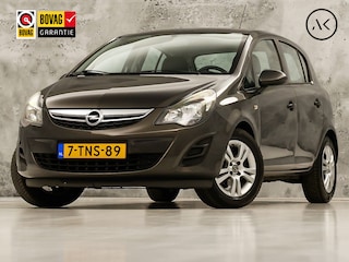 Opel Corsa 1.2-16V Sport (5 DEURS, NAVIGATIE, LM VELGEN, SPORTSTOELEN, ELEK RAMEN, TREKHAAK, NIEUWSTAAT)