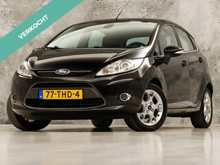 Ford Fiesta 1.25 Titanium (5 DEURS, CLIMATE, CRUISE, SPORTSTOELEN, PARKEERSENSOREN, TREKHAAK, LM VELGEN, ELEK PAKKET, NIEUWSTAAT)