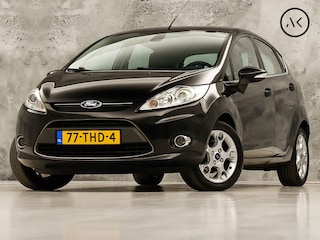 Ford Fiesta 1.25 Titanium (5 DEURS, CLIMATE, CRUISE, SPORTSTOELEN, PARKEERSENSOREN, TREKHAAK, LM VELGEN, ELEK PAKKET, NIEUWSTAAT)