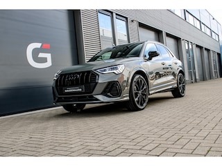 Audi Q3 45 TFSI e S Edition | Chronosgrijs | SONOS | Camera | LED | Ambianceverl. | Standkachel | Fabrieksgarantie 6-2027