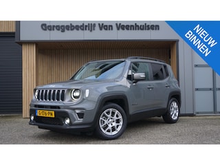 Jeep Renegade 1.3T-e 150pk Automaat Limited LED Navi 17inch LM ACC *Sting Grey* 1e Eigenaar NL Auto 15594km!