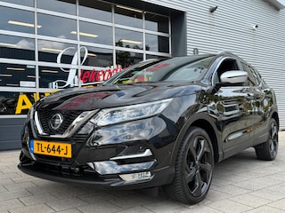 Nissan Qashqai 1.2 Tekna + - Panorama dak I Navigatie I Airco I Leer I Sport pakket + Velgen 19 inch I Dealer onderhouden