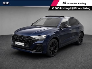 Audi Q8 60 TFSIe 490pk Tiptronic Quattro Pro Line S Comp · 360 Camera · Luchtvering · Laser LED · Wegklapbare Trekhaak · Elek. Voorstoelen · Nachtzicht · 23'' Inch · Garantie t/m 11-03-2031 of 100.000km