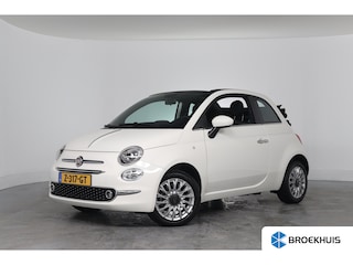 Fiat 500 1.0 Hybrid Cabrio Dolcevita Finale | 1e Eigenaar! | Dealer Onderhouden! | Navi By App | Cruise Control | Stoelverwarming | Airco | Parkeersensoren | Lichtmetalen Velgen