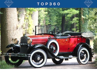 Ford Model A Pheaton 1931 4deurs Cabriolet | Whitewalls | Dubbel reserve wielen | Koffer
