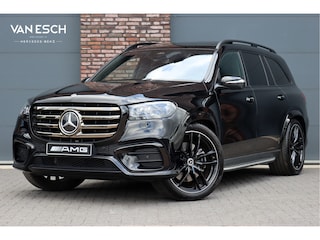 Mercedes-Benz GLS 450 d 4MATIC AMG Line | 7Pers. | Luchtvering | Distronic | Standkachel | Massage | MBUX Tablet | Trekhaak | Comfortpakket Achter+ | Burmester | Vlakkenverwarming |