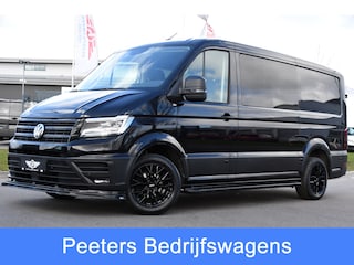 Volkswagen Crafter 35 2.0 TDI L3H2 DC Black Edition Cruise, Camera, Carplay, LED, Clima, Standkachel, Automaat, Stuurvervewarming, Uniek!