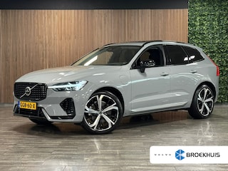 Volvo XC60 T8 AWD Recharge Ultra Dark | Luchtvering | Trekhaak | 360° Camera | 455pk | Head-Up Display | Harman Kardon | Adaptieve Cruise Control | Stoelverwarming voor+achter | Stuurwielverwarming | Full LED Meesturende koplampen | Pilot Assist | BLIS Dode Hoek Detectie | Elektrische voorstoelen geheugen | Lederen bekleding | Zitting verlenging voorstoelen | Lederen Dashboard | Schuifdak | 21 Inch | Google Infotainment | Keyless Drive | Parkeersensoren voor+achter | Privacy Glass | Elektrisch bedienbare achterklep | Alarm Klasse III | DAB Radio | Apple Carplay/Android Auto | Draadloos telefoon opladen | Volvo On Call met mobiele App functie | Vapour Grey Metallic |