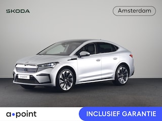 Skoda Enyaq Coupé iV 80 Business Edition Plus 204pk | Business Upgrade pakket | Panoramadak | Leder-pakket |  Apple Carplay/Android Auto | Cruise control adaptief | Dodehoek detectie |  Matrix LED koplampen | Navigatiesysteem full map | Voorstoelen verwarmd