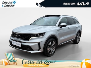 Kia Sorento 1.6 T-GDI Plug-in Hybrid 4WD ExecutiveLine 7 pers Meest luxe uitvoering | Zeer nette auto | Open dak | Lederen bekleding | 360 graden camera | Navigatie | Apple CarPlay & Android Auto |