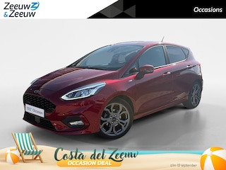 Ford Fiesta 1.0 EcoBoost ST-Line |Voorruitverwarming| Navigatie| Achterspoiler| 12 maanden Bovag garantie}