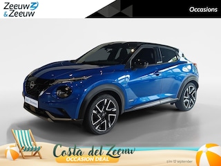 Nissan Juke 1.6 Hybrid N-Design | Automaat | Trekhaak | Achteruitrijcamera | Parkeersensoren v+a | Cold pack | Navigatie | Apple carplay & Android auto | two-tone| Hybride |