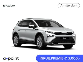 Skoda Elroq 60 Business Edition 190 pk | Trekhaak | Business Upgrade pakket - Plus | Lodge interieur design selectie | Velgen: 20" lichtmetalen velgen Vega, zilver metallic