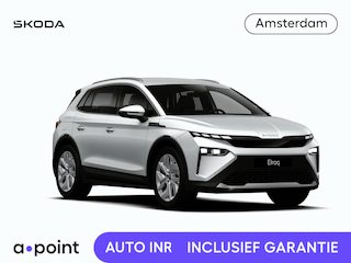 Skoda Elroq 60 Business Edition 190 pk | Trekhaak | Business Upgrade pakket - Plus | Lodge interieur design selectie | Velgen: 20" lichtmetalen velgen Vega, zilver metallic