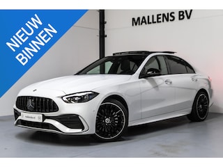 Mercedes-Benz C-klasse 300 e AMG Line VOL/HUD/PANO/360/KEYLESS/19INCH/20DKM