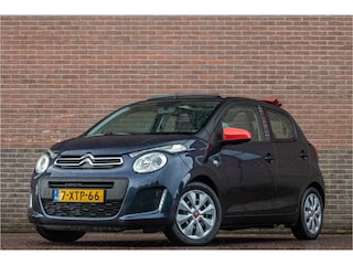 Citroën C1 1.0 e-VTi Airscape Feel, **RIJKLAAR** Origineel NL, Airco, Vouwdak, Bluetooth, Limiter, Radio/CD.