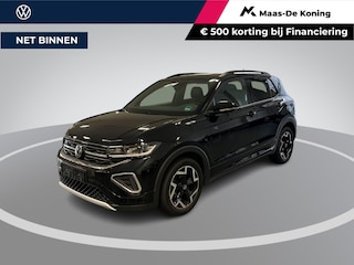 Volkswagen T-Cross 1.5 TSI 150pk DSG R-Line · Trekhaak · Apple/Android Car Play  Camera · Navigatie · Stoelverwarming · P-Sensoren · 17'' Inch · Garantie t/m 26-10-2027