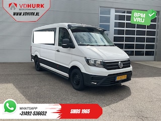 Volkswagen Crafter 35 2.0 TDI 140 pk DSG Aut. L3H2 Gev.stoel/ Alarm III/ Carplay/ Navi/ Camera/ PDC/ Cruise/ Trekhaak/ Airco