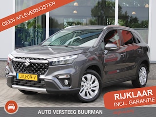 Suzuki S-Cross 1.4 Boosterjet Select Hybrid Allseason banden, Multimediasysteem, Cruise control adaptief, Climate control, Stoelverwarming, tot 10 jaar garantie.