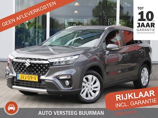 Suzuki S-Cross 1.4 Boosterjet Select Hybrid Allseason banden, Multimediasysteem, Cruise control adaptief, Climate control, Stoelverwarming, tot 10 jaar garantie.