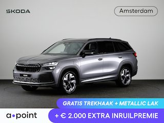 Skoda Kodiaq Sportline Business PHEV 1.5 TSI 204 pk | Trekhaak | Blind Spot | Adaptive Cruise | Stoelverwarming | Camera | Light & View