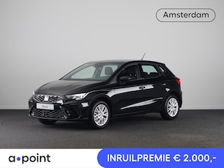 Seat Ibiza Style 1.0 EcoTSI 95 PK | Midnight Black Metallic | Apple Carplay | Park Assist | Cruise Control