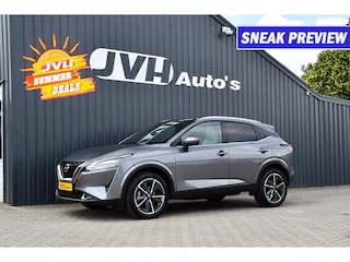 Nissan Qashqai 1.3 MHEV Tekna 06-2024 | BTW | Panorama | Head-UP | Virtual CP | 1/2Leder | Cam360