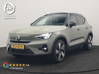 Volvo XC40 Recharge Ultimate 70 kWh 232pk Dealer O.H | Trekhaak Af Fabriek | Panodak | Adaptive Cruise | 360 Camera | Sportstoelen Memory & Verwarmd | Harman / Kardon | Keyless | Blis | Google Assistent | Stuur Verwarmd | Apple Carplay | DAB |
