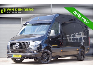 Mercedes-Benz Sprinter 319 3.0 CDI V6 L2H2 AUT. LED, 2X SCHUIFDEUR, 3.5T TREKHAAK, 360 CAMERA, MBUX 10'', LEDER, CRUISE, CLIMA, PARKEERSENSOREN, 18'' LM WIELEN, SIDEBARS, VOORSPOILER, ZONNEKLEP