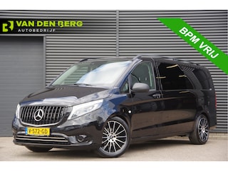 Mercedes-Benz Vito 116 CDI XL L3 AUT. DC-5P, LED, LEDER, 19'' LMV, TREKHAAK, STOELVERWARMING, NAP, CRUISE, CAMERA, CLIMA, NL AUTO, DUBBELE CABINE, DUBBEL CABINE