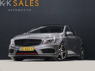 Mercedes-Benz A-klasse 250 AMG Sport Ambition [SCHUIFKANTELDAK, CAMERA, CRUISE, PDC V+A, STOELVERWARMING, MULTIFUNCTIONEEL STUURWIEL, VOL LEDER, BLUETOOTH, NAVIGATIE, NIEUWSTAAT]