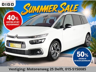 Citroën C4 SpaceTourer 1.2 BUSINESS 7 ZIT AUTOMAAT 130PK GAR.TOT 6/2032* . NAVIGATIE . BLUETOOTH .