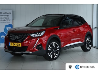 Peugeot 2008 1.2 Turbo GT Pack | Adapt. Cruise | Schuifdak | Stoelverwarming | Camera | Navi | Carplay | Keyless | 18 Inch | Alcantara | Climate | LED |