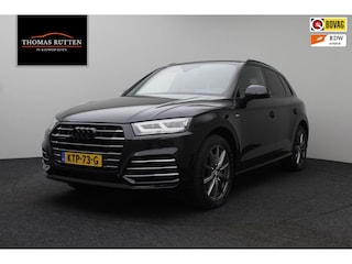 Audi Q5 55 TFSI e quattro Competition 2019 S-Line | Lederen bekleding | Cruise control | Trekhaak | Climate control | PDC | Xenon LED | DAB | Keyless | Luchtvering | Stoelverwarming |