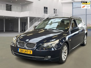 BMW 5-serie Touring 525i Business Line Edition II AUT|XENON|LEDER|NAVI|STOELVERW|2XSLEUTELS|