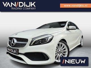 Mercedes-Benz A-klasse 160 AMG White Art Pakket ✓Automaat ✓Full LED ✓Navigatie ✓Camera ✓Apple Carplay & Android Auto ✓Half Leder Alcantara ✓Sfeerverlichting ✓Lichtmetaal