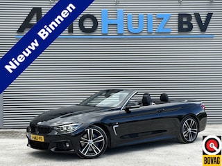 BMW 4-serie Cabrio 420i High Executive M Sport LED DAB Navi Pro HiFi Pakket Leder 19 Inch