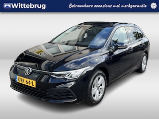 Volkswagen Golf Variant 1.0 eTSI Life / AUTOMAAT/ PANO/ TREKHAAK/ ACC/ PARK.SENSOREN V+A/ APP-CONNECT/ STUUR+STOELVERWARM./ DODEHOEK/ KEYLESS/ DIGITAL DASH/ NAVI/ DAB/ CLIMA