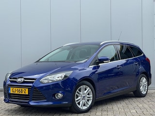Ford Focus Wagon 1.0 EcoBoost Titanium | LEKKE CILINDERKOP PAKKING |Navi | Keyless | Camera | PDC v+a | Half leder |