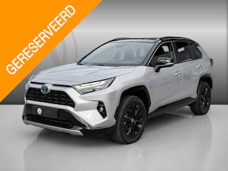 Toyota RAV4 2.5 Hybrid AWD Bi-Tone | 360 CAMERA | JBL | LED KOPLAMPEN | NAVIGATIE | KEYLESS ENTRY/GO | LEDER | PARKEREN SENSOREN |  STOELVERWARMING/ KOELING | ELEKTRISCHE STOELEN |