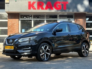 Nissan Qashqai Tekna 1.3 DIG-T 160 pk - AUTOMAAT - LED - Leder - Panoramadak