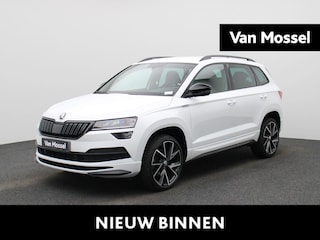 Skoda Karoq 1.5l TSI ACT DSG SPORTLINE | ELEKTR. ACHTERKLEP | SPORTSTOELEN | STOELVERWARMING | KEYLESSSTART | PARKEERSENSOREN | ACC |