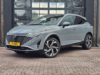 Nissan Qashqai 1.3 MHEV Xtronic Tekna Plus | ProPilot Pack | Leder | Pano | Trekhaak | Stoelverwarming | 360 camera | Elek. achterklep | Elek. stoelen met massage | Vol |