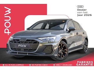 Audi A3 Sportback 40 TFSIe 204pk PHEV S Edition | SoH 100% | Panoramadak | Camera | Optiek Zwart | Stoelverwarming