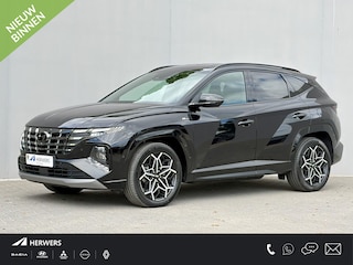 Hyundai Tucson 1.6 T-GDI PHEV N Line 4WD / SOH 100% / Fabrieksgarantie tot 05-2027 / Dealer onderhouden / Trekgewicht 1.350 kg / Stuur- Stoel & Achterbank verwarming / Rondomzicht camera / Apple Carplay/Android Auto / Elektrische achterklep / Stoelventilatie /