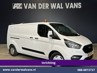 Ford Transit Custom 2.0 TDCI 130pk L2H1 Inrichting Euro6 Airco | Camera | LED | Android Auto | Cruisecontrol | 2800kg Trekhaak Verwarmde voorruit, Stoelverwarming, Parkeersensoren, Bijrijdersbank