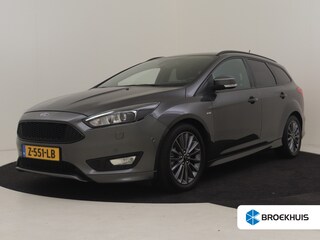 Ford Focus Wagon 1.0 ST-Line | Climate control | Cruise control | Navi | Stoel/stuur/voorruit verwarming | Parkeer assistent | Parkeersensoren | LED | 17"LMV