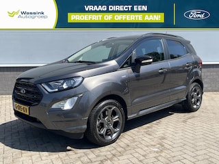 Ford Ecosport 1.0 125 pk automaat ST-Line Black Dealer onderhouden | Trekhaak | All season banden