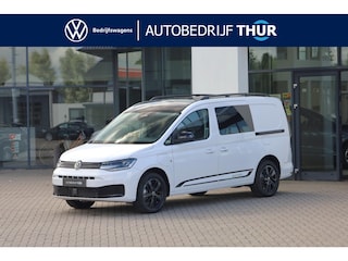 Volkswagen Caddy Cargo Flexible 1.5 TSI Flexible eHybrid Limited Edition 115PK / 85kW, Dodehoekdetectie (Side Assist), adaptieve cruise control (ACC), elektrisch verstel-, verwarm- en inklapbare buitenspiegels, achteruitrijcamera (Rear View), parkeersensoren voor en achter (PDC), trekhaak, navigatie, Apple Carplay & Android Auto, DAB+, verwarmbare voorstoelen, keyless start, 17" 'Vulcano' LMV, multifunctioneel lederen stuurwiel etc.