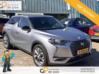 DS 3 E-Tense Rivoli 50 kWh GARANTIE/BTW/CCS/LEDER./SENS. V+A/CAMERA/STOELVERW/CRUISE/CLIMA/CARPLAY/LICHTMETAAL rijklaaprijs!